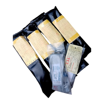 Set of 5 to 50 Bell UH-1D Huey Helicopter Shoulder Straps AUTOFLUG NOS Military Aviation Seat Belts
