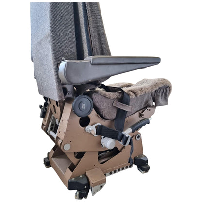 Authentic Boeing 757 Pilot Cockpit Seat | Office Desk Chair | Aircraft Pilot Flight Deck Chair| Jet2 ATA Airlines | Aviation Furnitures