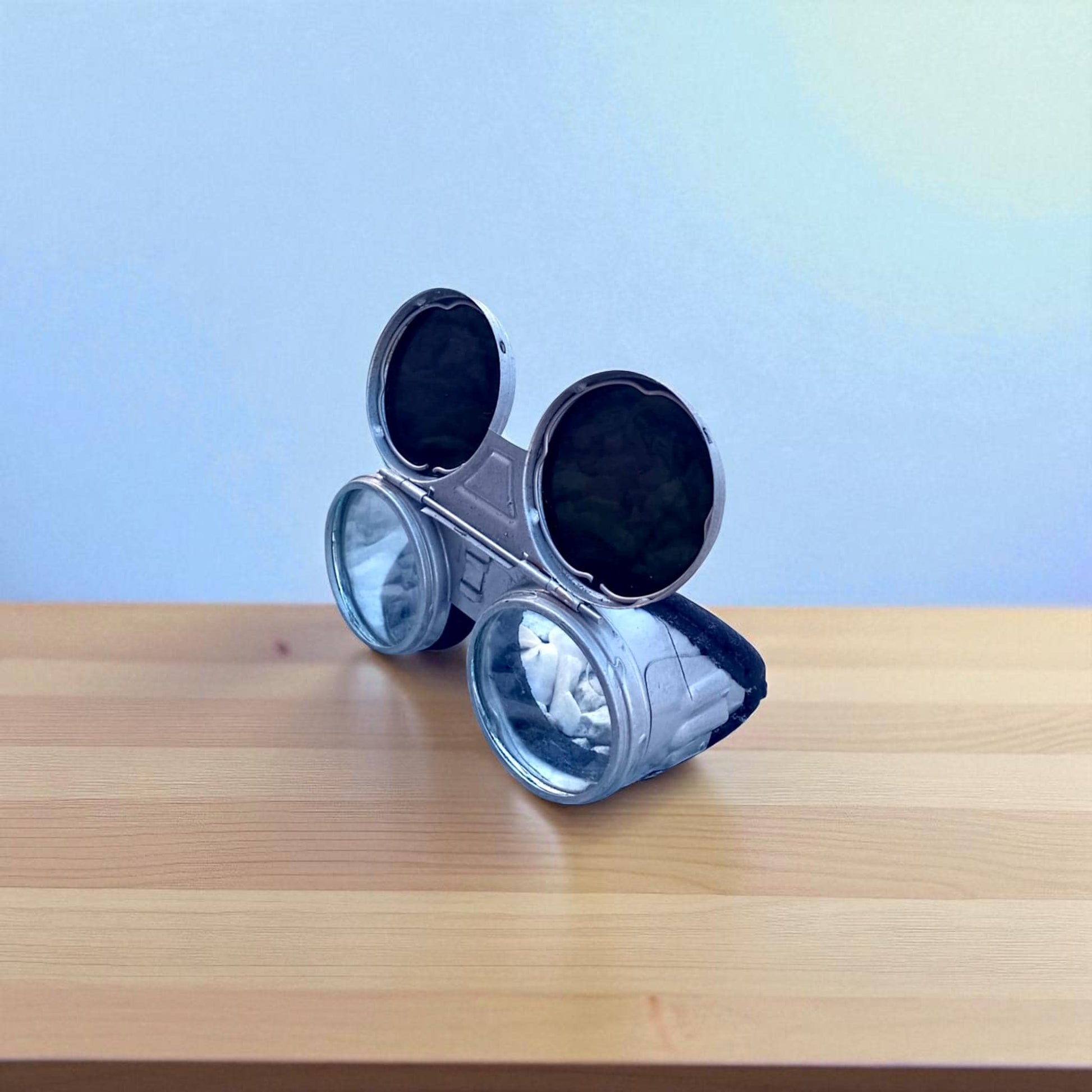 Original Vintage Welding Goggles Industrial Safety Military Googles Antique Decor