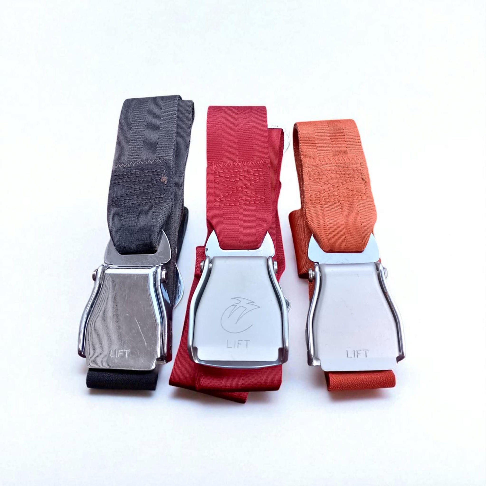Original Aircraft Seatbelt | Virgin Atlantic Boeing 747 | Eurowings Airbus | Orange Demo Belt | Aviation Collectible | Airlines Safety Belt