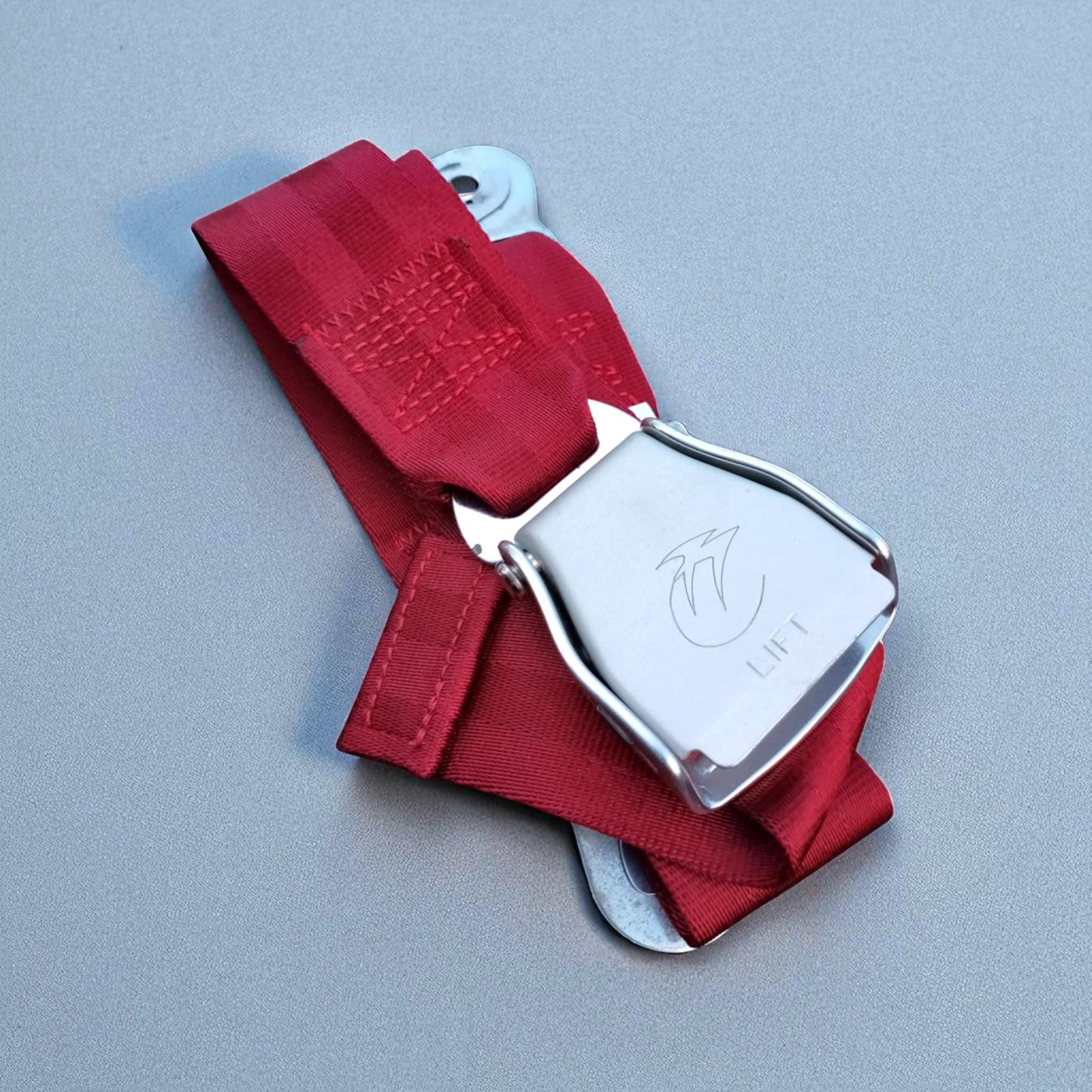 Original Aircraft Seatbelt | Virgin Atlantic Boeing 747 | Eurowings Airbus | Orange Demo Belt | Aviation Collectible | Airlines Safety Belt