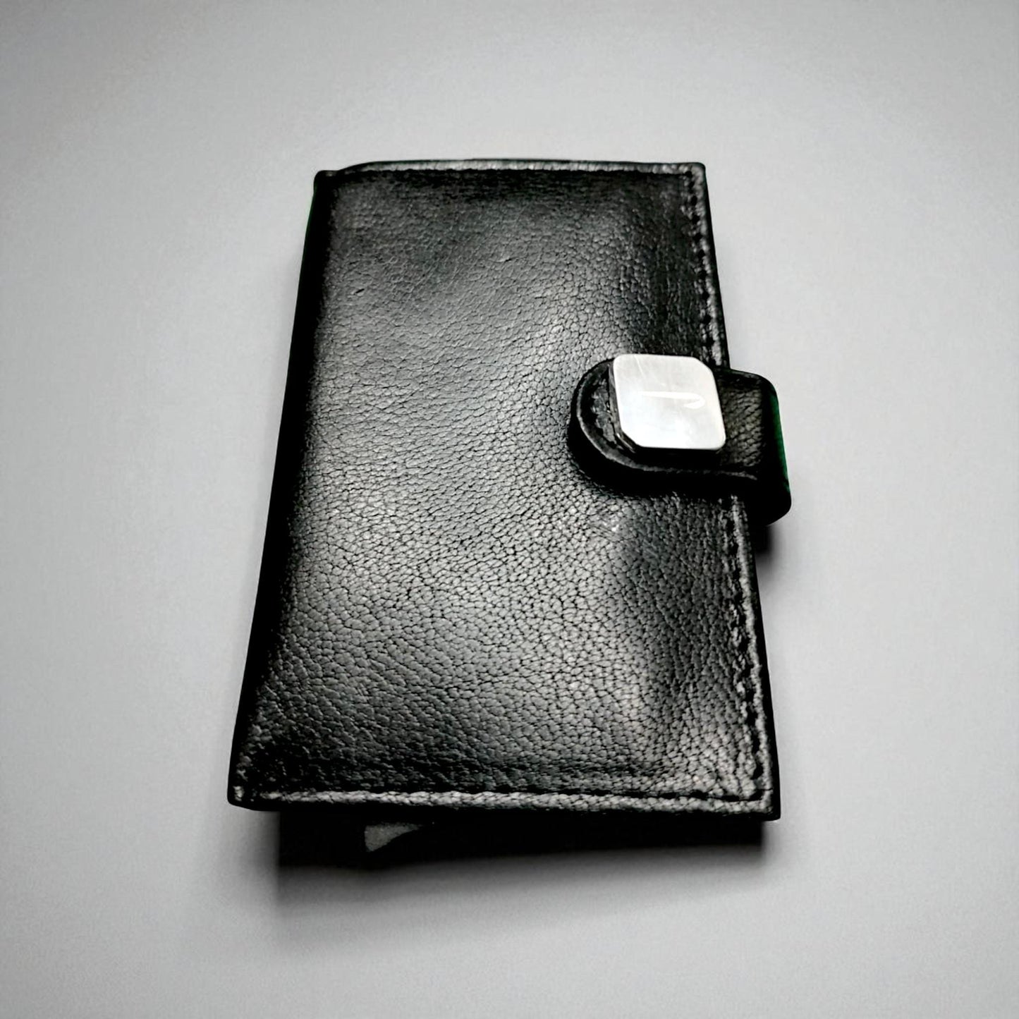 Concorde Aircraft Skin British Airways | Smart Wallet Card Holder | Real Leather RFID Blocking | Authentic Hiduminium Panel Fragment