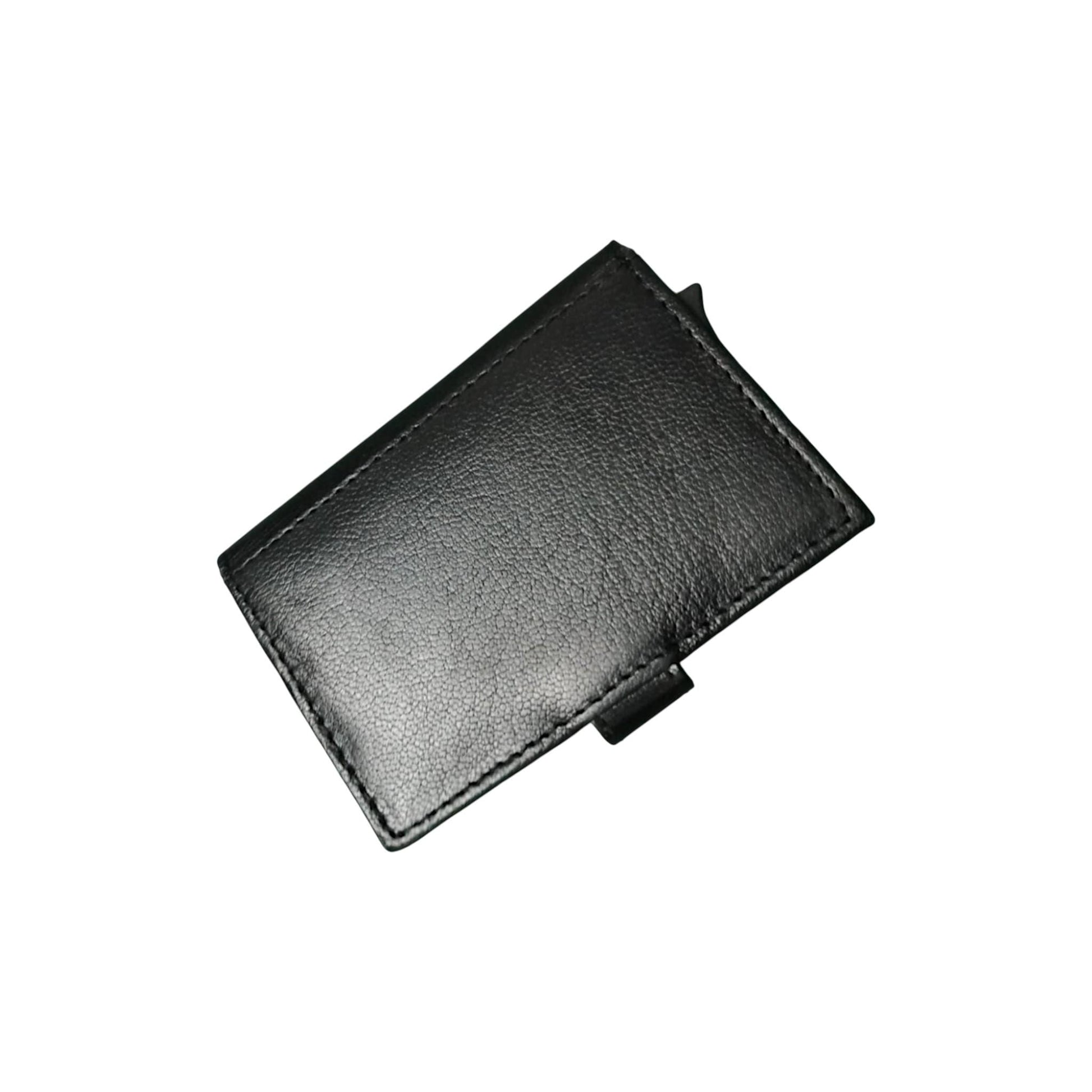 Concorde Aircraft Skin British Airways | Smart Wallet Card Holder | Real Leather RFID Blocking | Authentic Hiduminium Panel Fragment