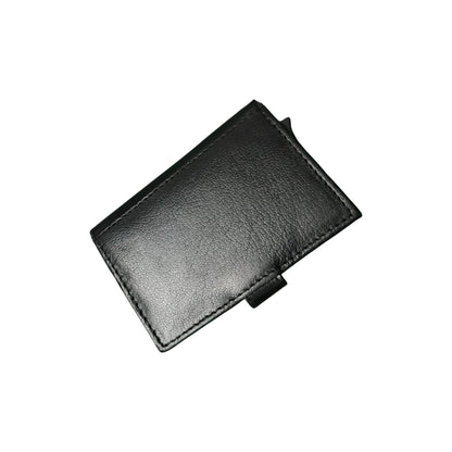 Concorde Aircraft Skin British Airways | Smart Wallet Card Holder | Real Leather RFID Blocking | Authentic Hiduminium Panel Fragment