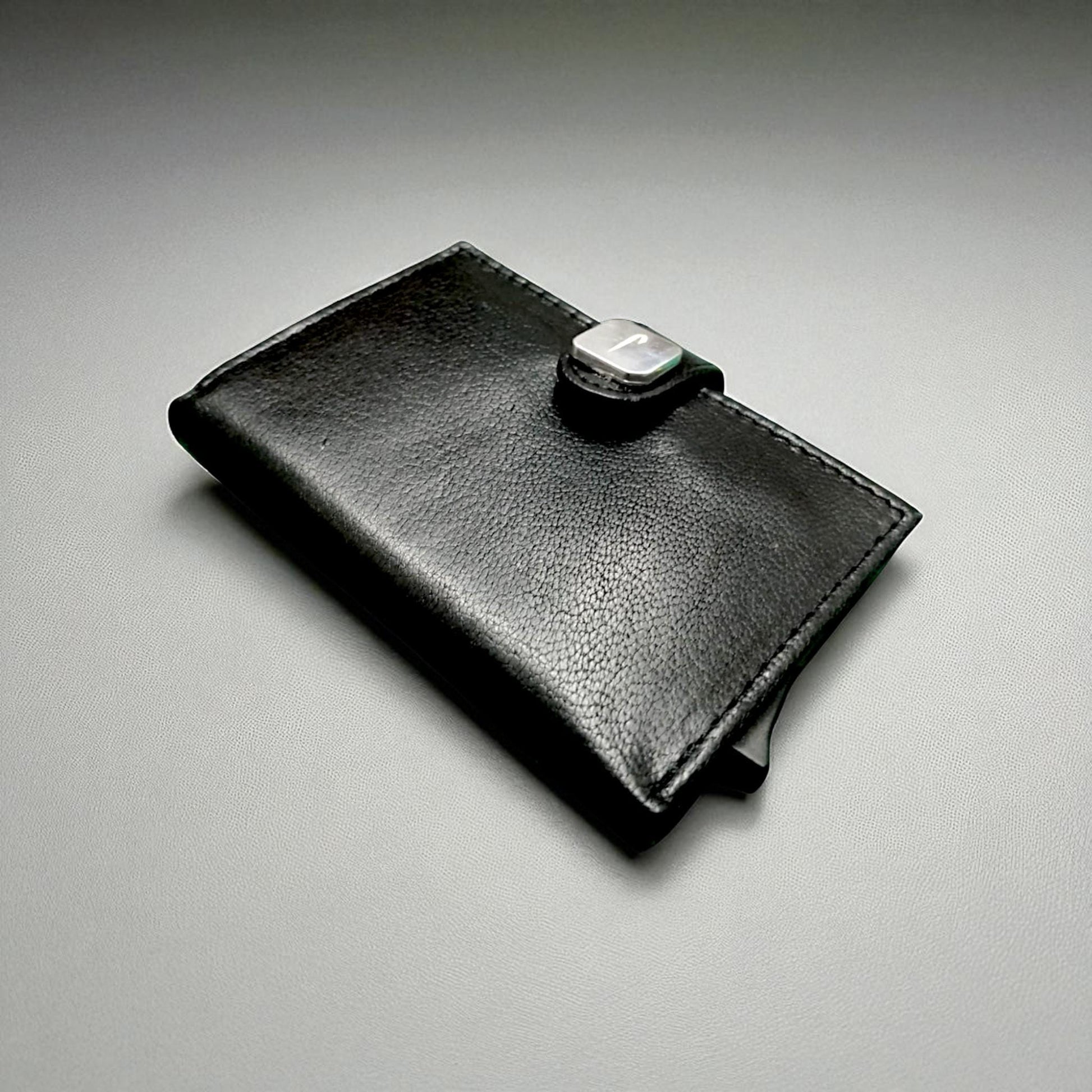 Concorde Aircraft Skin British Airways | Smart Wallet Card Holder | Real Leather RFID Blocking | Authentic Hiduminium Panel Fragment