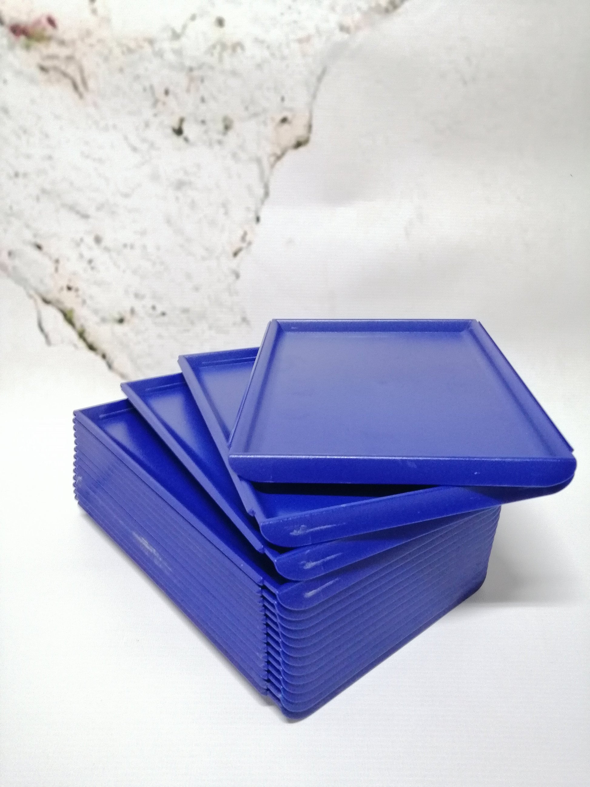 Box of 100 Original Airline Serving Trays Catering Trays for Airline Trolleys - Airplane Carts and Containers Units - Air Pullmantur - ATLAS