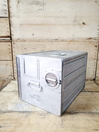 Air Transat - Original Airline Galley Box, Aircraft Storage Container, Industrial Cabinet