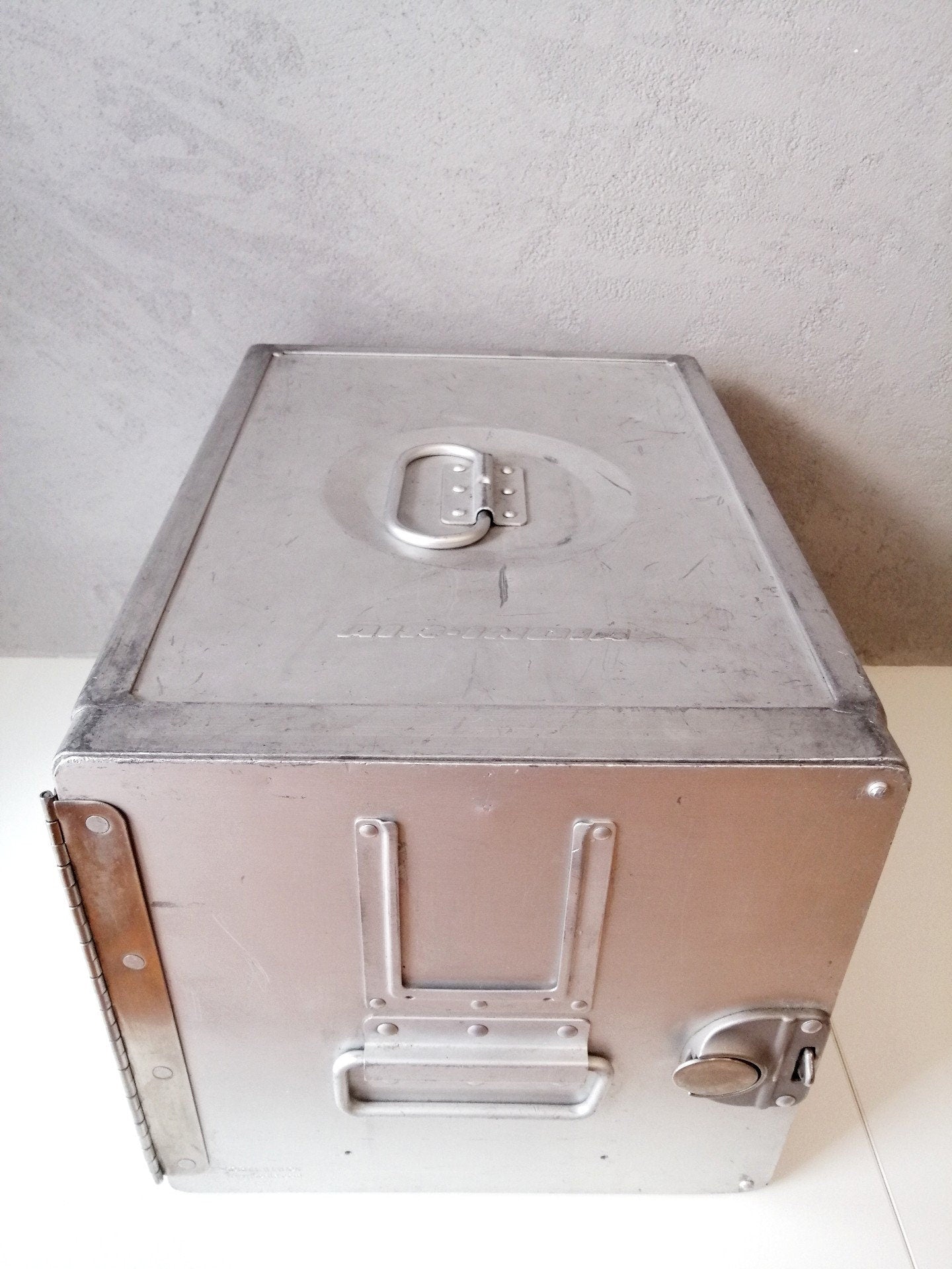 Air India Original Airline Galley Box, Aircraft Storage Container, Industrial Cabinet, Night Stand