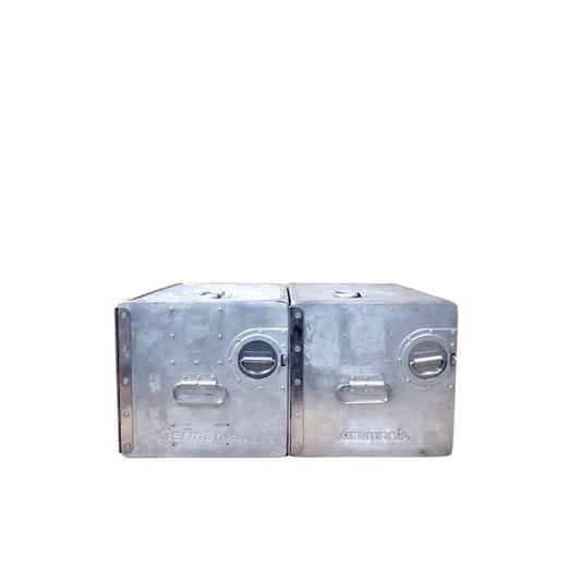 Germania Airlines, Original Airline Galley Box, Aircraft Storage Container, Industrial Cabinet