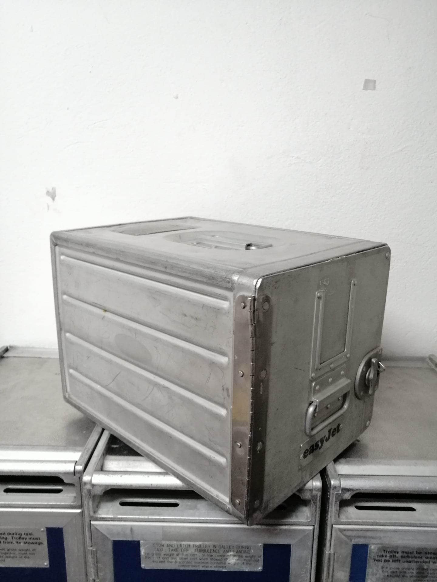 EasyJet Airline Galley Box, Aircraft Storage Container