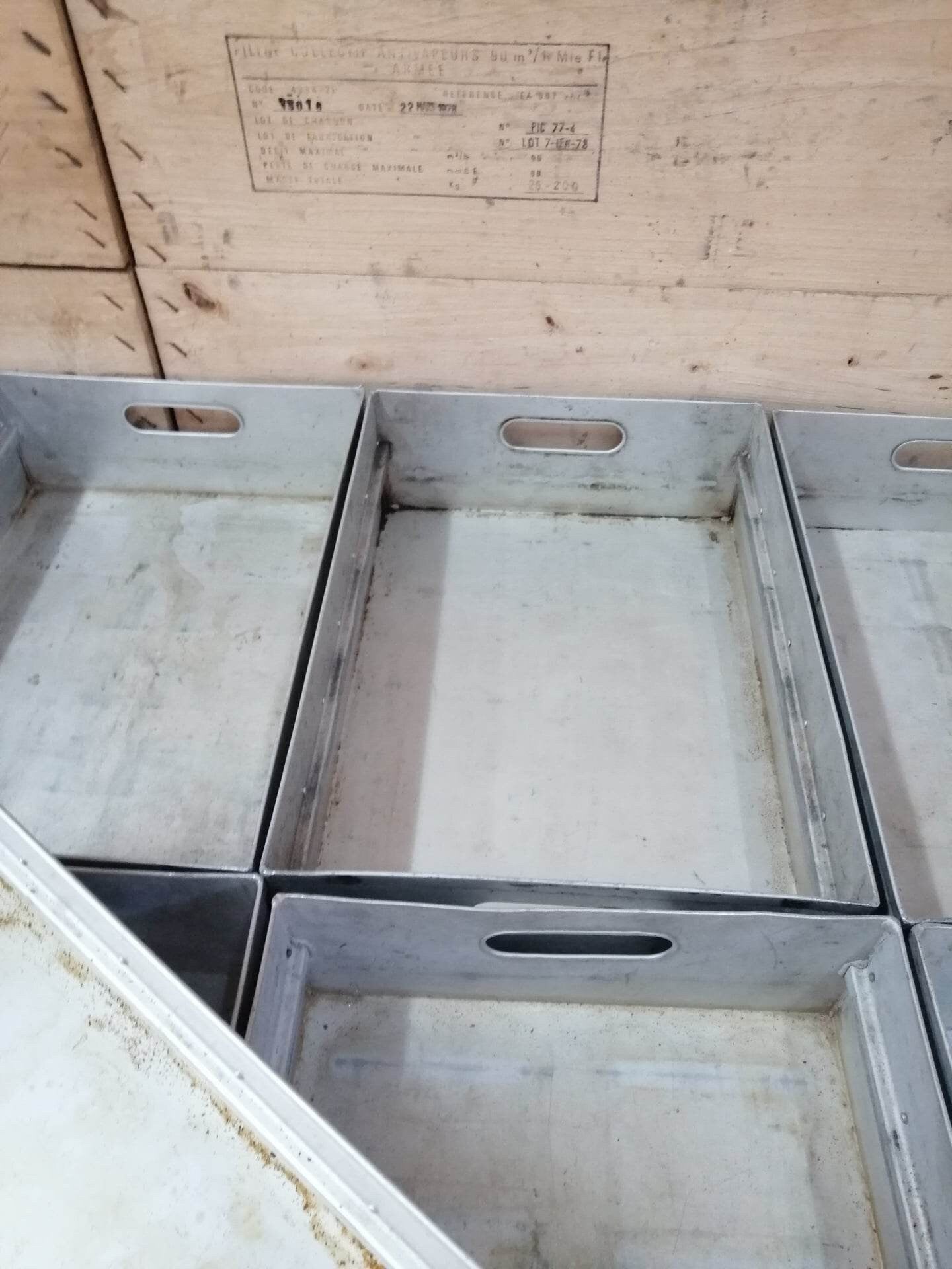 Original JetBlue Airplane Drawers, Airline Storage Containers, Aircraft Boxes for Atlas Airline Carts & Airplane Containers