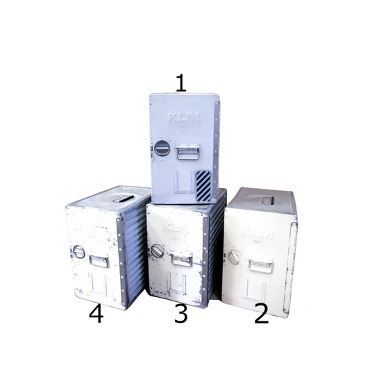 KLM Airline Container, Aircraft Storage Galley Box, Airplane Unit , Aviation Cabinet, Nighstand