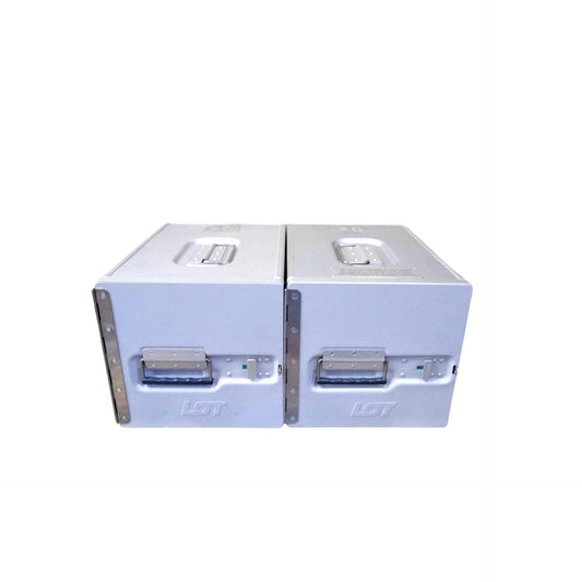 Lot of 2 NEW Aircraft Galley Ice Containers - PLL LOT Airline Ice Containers - Airplane Boxes