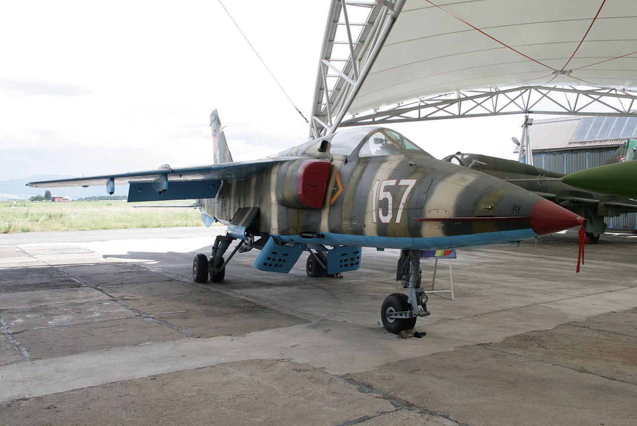IAR-93 Orao Access Panel Door, Aircraft Skin, Fuselage, Avioane Craiova, Romanian Air Force, RARE