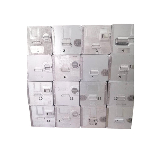 Various Airlines, Original Airline Galley Storage Boxes, Aircraft Storage Containers, Cabinet, Flugzeugcontainer, Flight Case