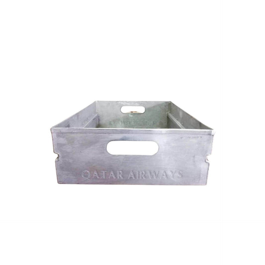 Qatar Airways Storage Box | Aircraft Storage Drawer for ATLAS Airline Carts & Airplane Containers