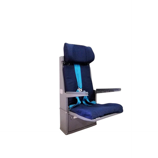 Boeing 747 Authentic Cabin Crew Jump Seat from KLM Royal Dutch Airlines -  Boeing 747 PH-BFR Flight Attendant Seat, Aviation Furnitures