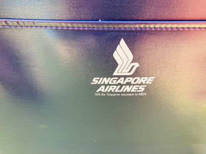 Singapore Airlines Original Pilot Leather Case 1960s | Made Only for Pilots