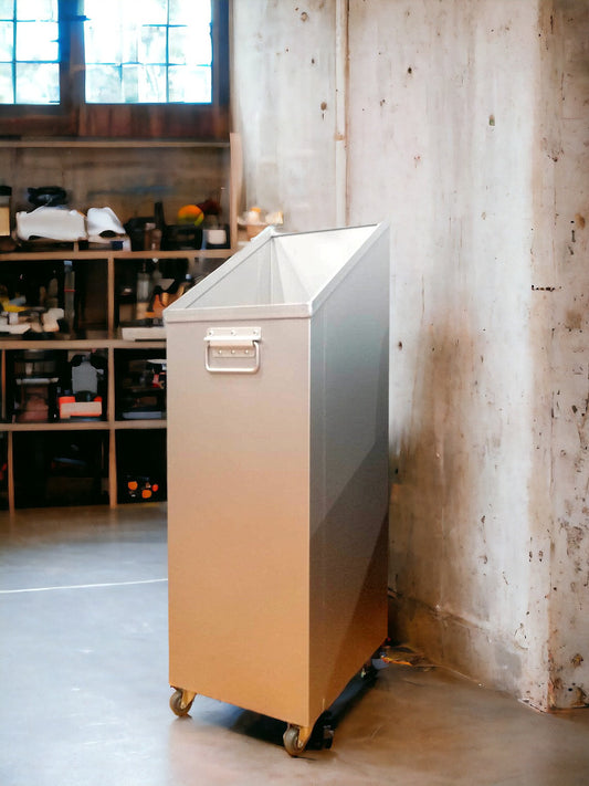 Brand New Airline Trash Bin On Wheels - Airplane Waste Bucket for Airline Waste Carts - Storage Bin