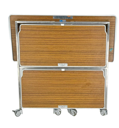 MD-83 Business Class Folding Service Trolley | Lermer Aviation | Vintage Galley Cart